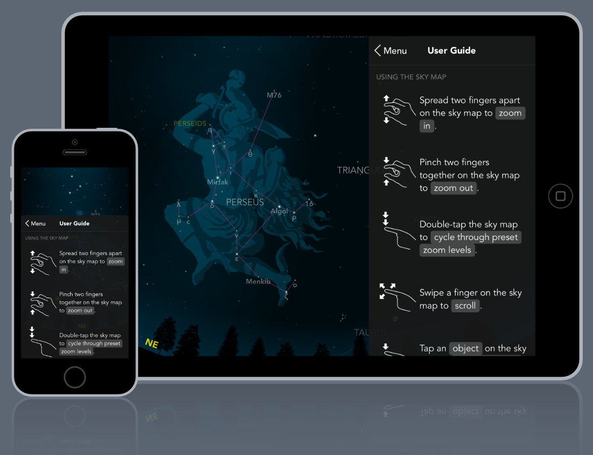 Classic Sky Map for iOS